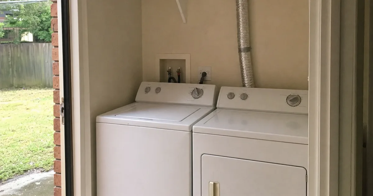 A Home Laundry Room Dryer And Vent — Dallas, TX